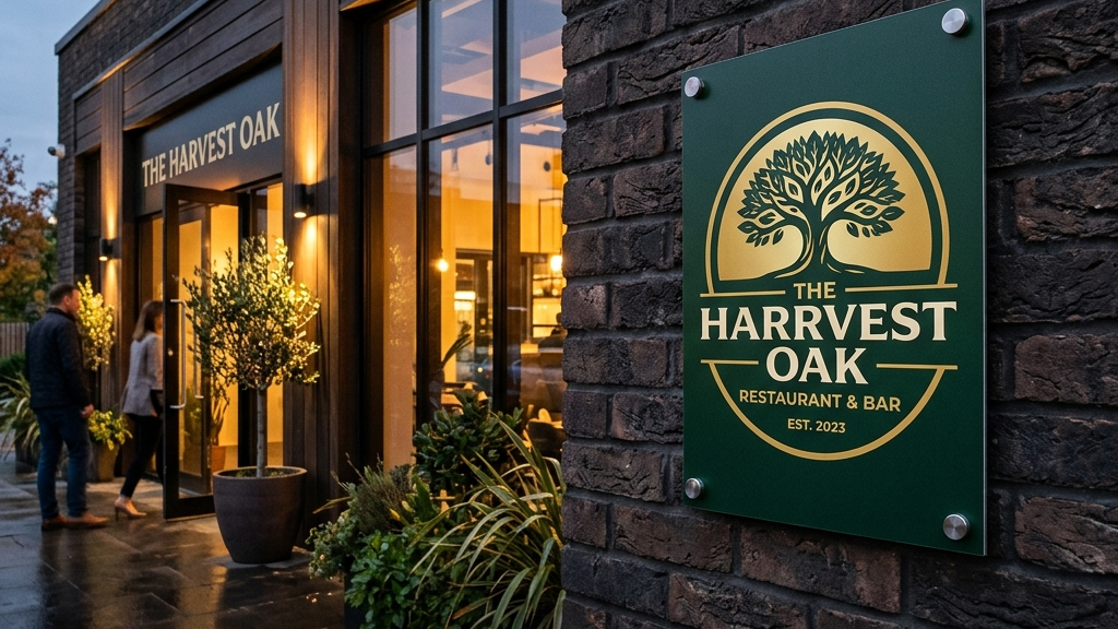 Cafe & Restaurant Exterior Sign